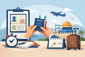 איך להאריך אשרת תייר בישראל בלי להסתבך
