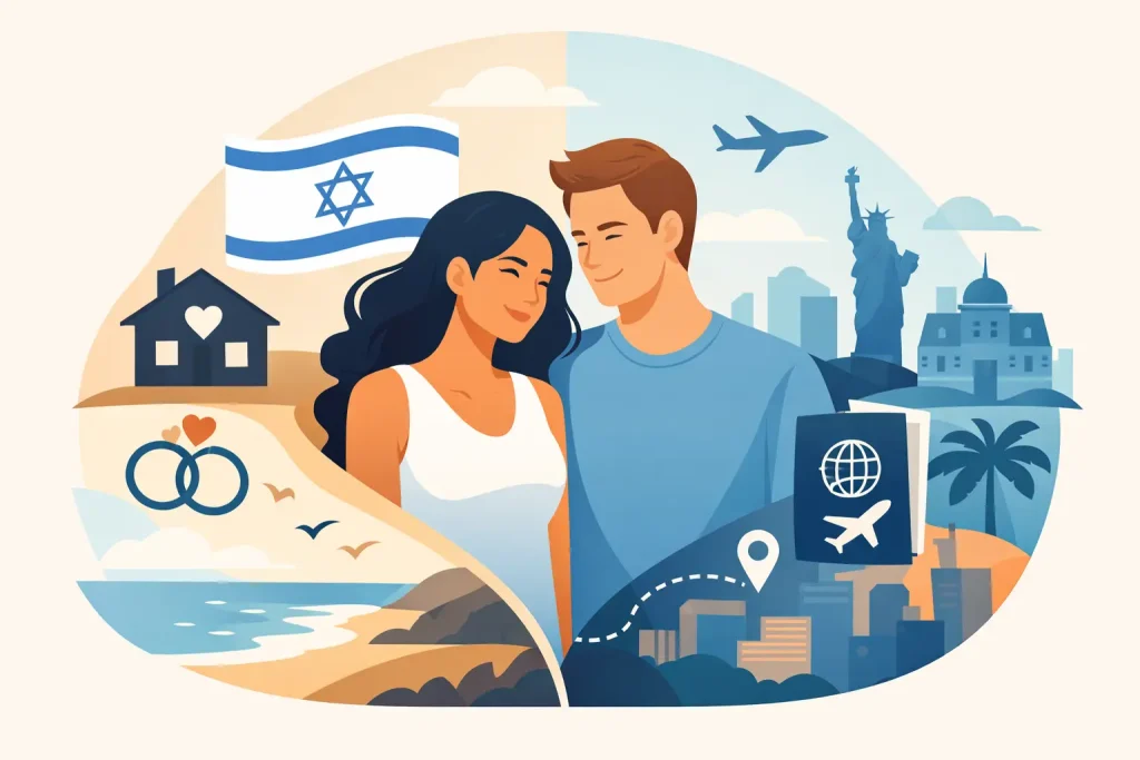 ידועים בציבור עם אזרח זר - מה צריך לדעת
