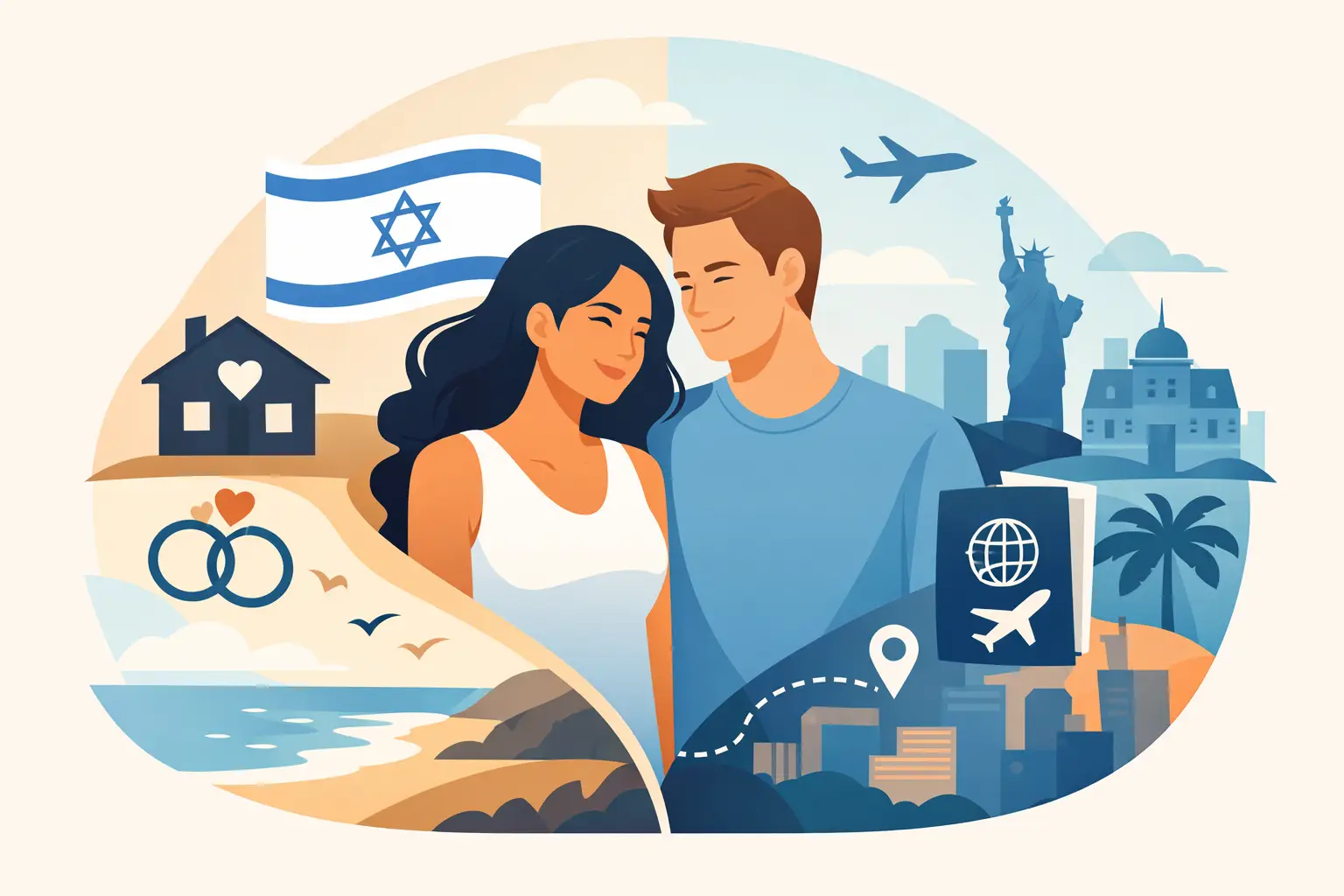 ידועים בציבור עם אזרח זר - מה צריך לדעת