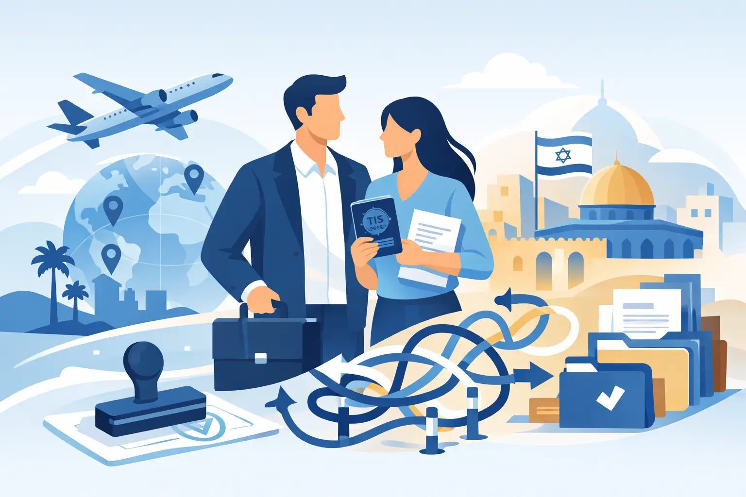 איך לקבל אשרת עבודה בישראל בלי ליפול בבירוקרטיה