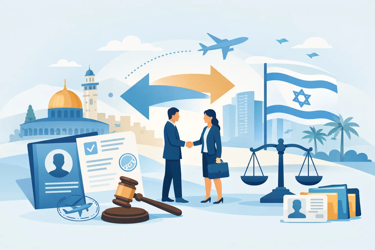 איך לשנות סוג אשרה בישראל בלי לסכן את המעמד