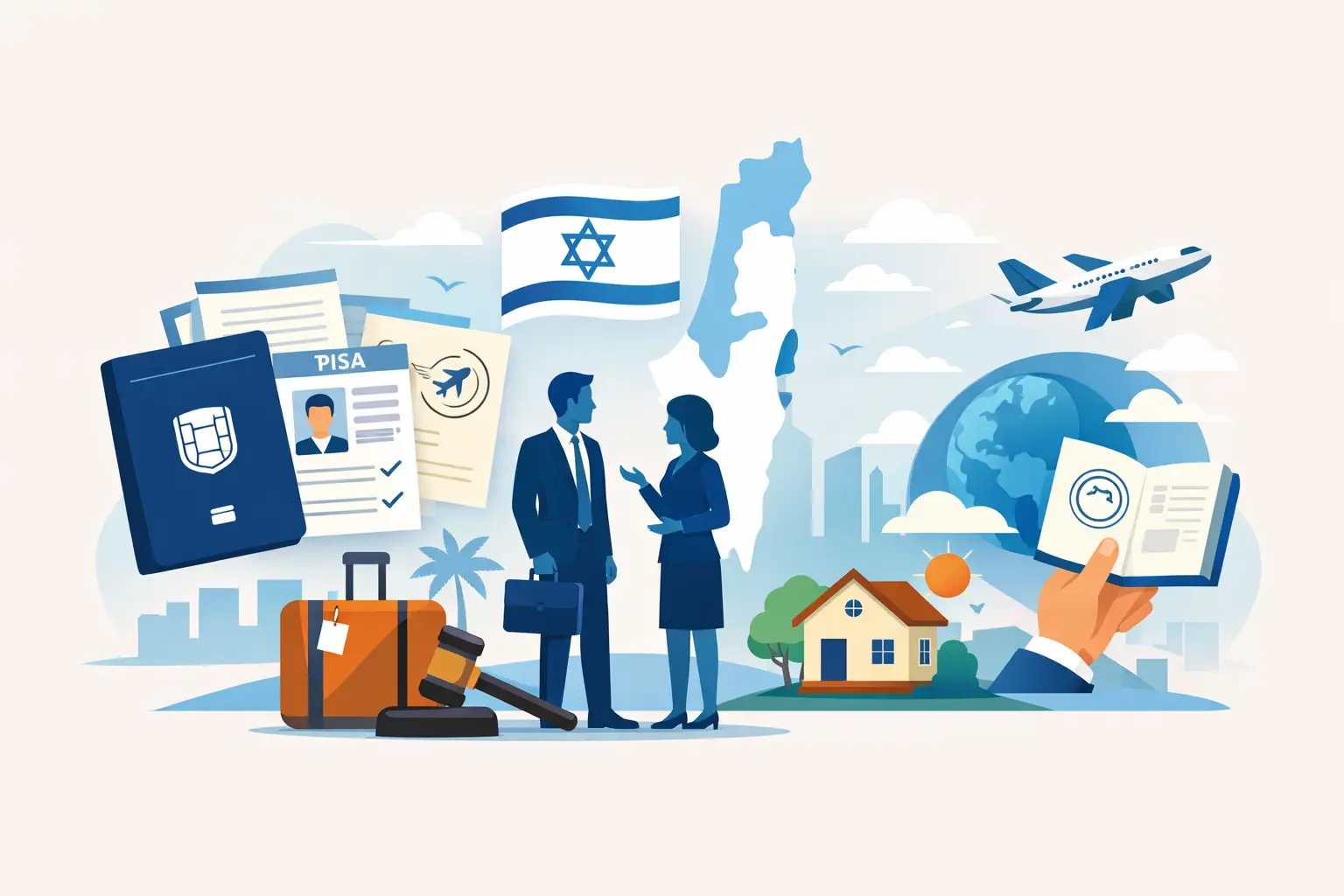 סוגי אשרות ישראל ומה מתאים למקרה שלכם