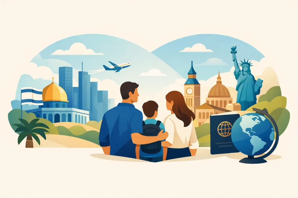 מדריך לאזרחות לילדי ישראלים שנולדו בחו״ל